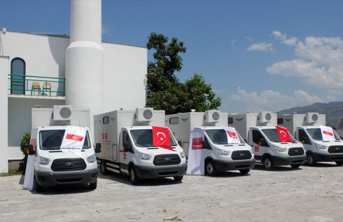Turska donirala pet vozila za pogrebne usluge Islamskoj zajednici u Crnoj Gori