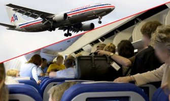 Evakuisan avion Amerikan erlajnza!