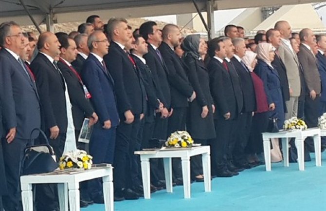 Brajović na svečanoj ceremoniji otvaranja Osman Gazi mosta u Istanbulu