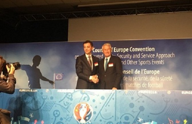 CG potpisala Konvenciju o bezbjednosti na sportskim borilištima