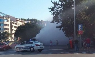 U Podgorici gorio gradski autobus