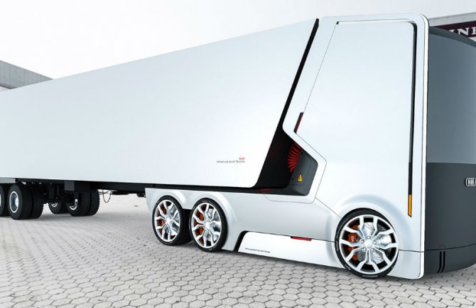 Šleper 22. vijeka: Ovako će izgledati kamioni 