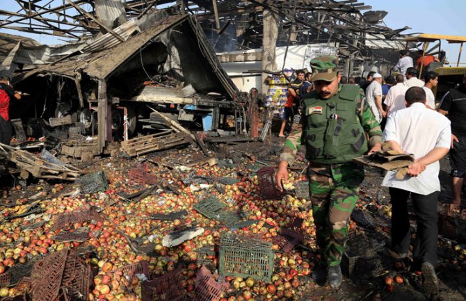 Bagdad: 11 mrtvih u bombaškom napadu na pijaci