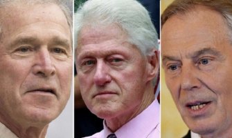 Spas od oluje: Klinton, Buš i Bler zajedno u podrumu