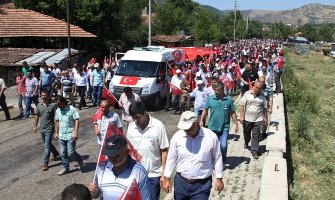 Turska se oprašta od žrtava pokušaja državnog udara (Foto)