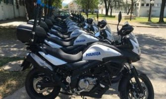 Policija osvježila vozni park sa 13 novih dvotočkaša