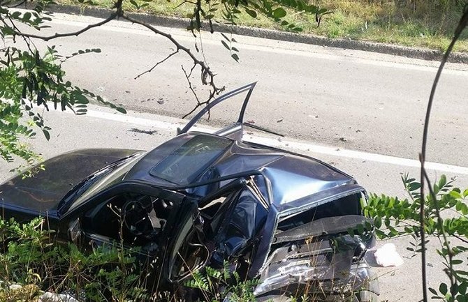 Nikšićanin teže povrijeđen u saobraćajnoj nesreći