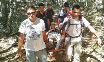 Herceg Novi: Njemački državljanin spašen na padinama Subre