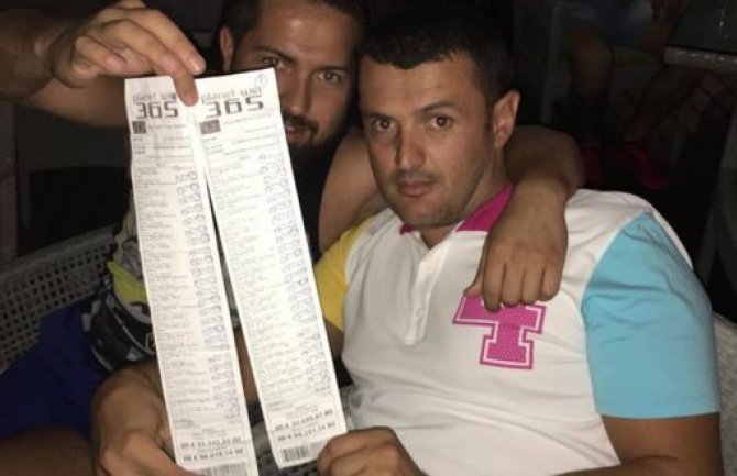 Podgoričanin odigrao dva tiketa i dobio 167.000 eura!