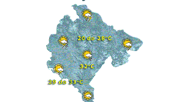 Danas i sunca i kiše, do 32 stepena