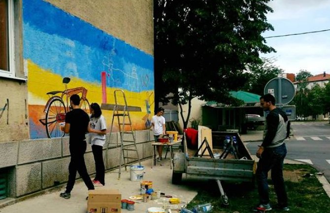 Omladinski klub Nikšić nastavlja sa akcijom oslikavanja murala