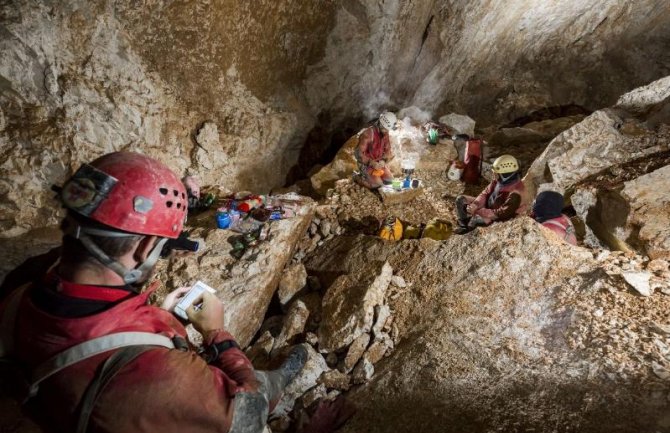 Istraživanje jame Sistem Pala skala, speleolozi se spustili na dubinu od 530 m