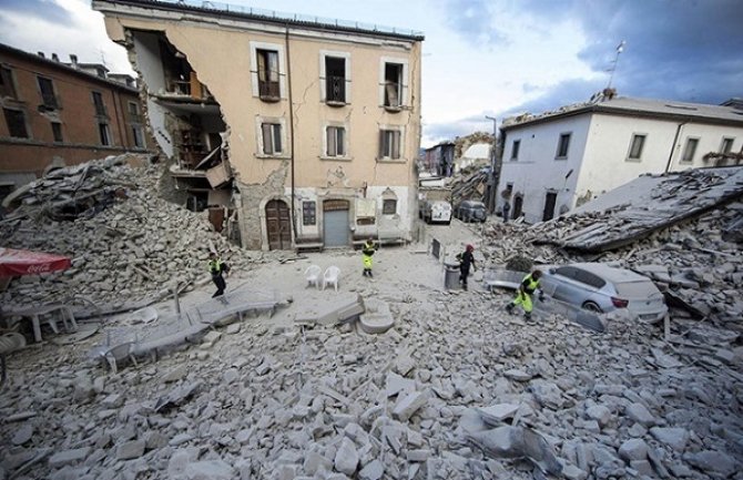 Još jedan žestok zemljotres pogodio Italiju