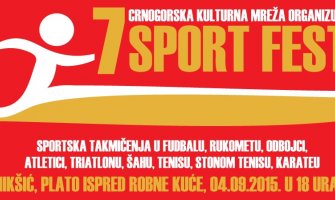 Sedmi Sport Fest sjutra u Nikšiću