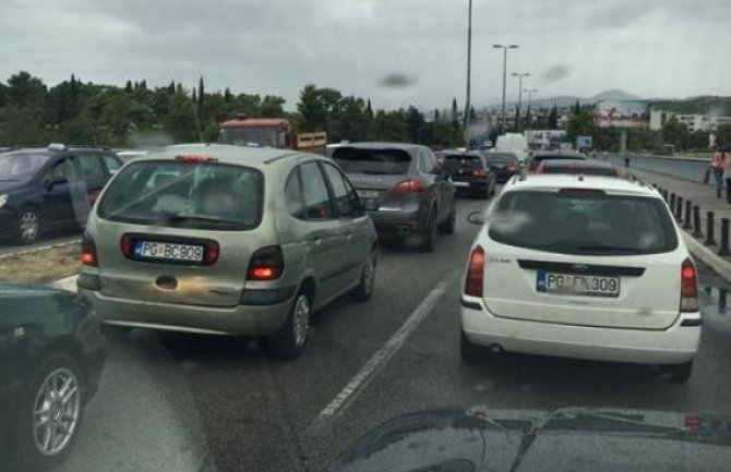 Saobraćajni kolaps u Podgorici