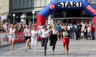 Trka na štiklama:  Najbrža Riječanka, takmičarke i padale(FOTO)