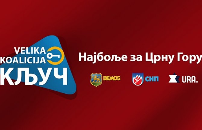 Poslanička lista trojne koalicije ,,Ključ“ biće poznata u srijedu