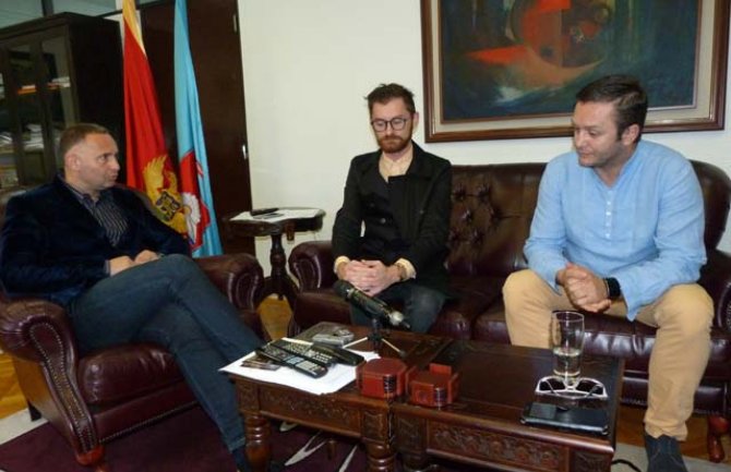 Moamer Kasumović u Bijelom Polju: Sa kolegama iz 