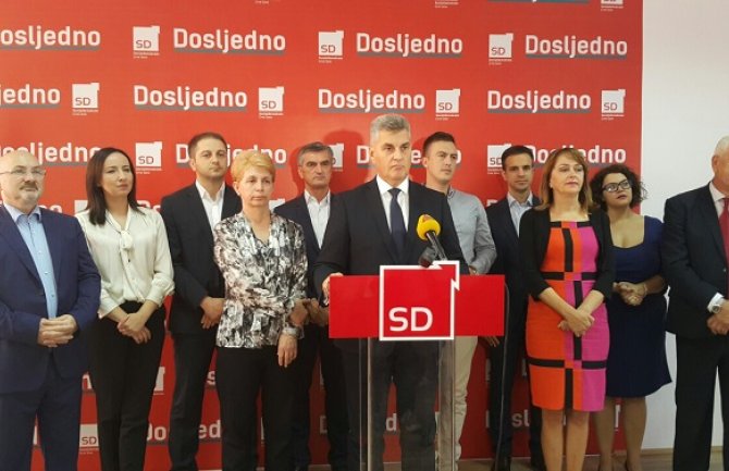 Socijaldemokrate predstavile listu: Bićemo ključni faktor političke stabilnosti