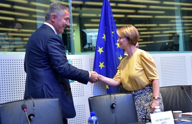 Crna Gora predano teži evropskim vrijednostima i dosljedno afirmiše članstvo u EU