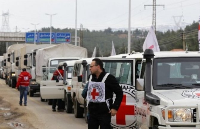 Humanitarni konvoji UN  zaustavljeni u Siriji: Mračni dan za humanitarce širom svijeta