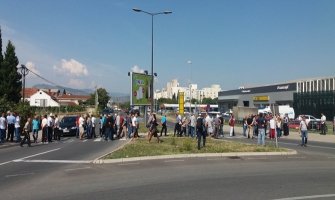 Blokada puta ka CT i NK trajala 15 minuta