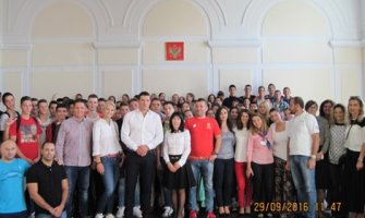 Učenici sportskog odjeljenja JU Gimnazija „Slobodan Škerović“ ugostili Nikolu Janovića