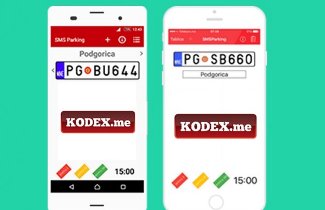 SMS Parking MNE- jedina besplatna aplikacija za iOS i Android za plaćanje parkinga