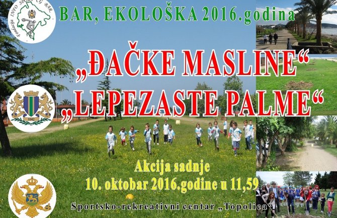 Bar: U ponedeljak nova akcija sadnje