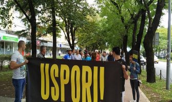USPORI: U podne novo okupljanje građana