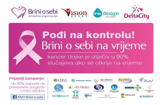 Popusti na mamografske i ginekološke preglede u oktobru