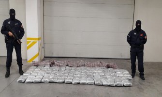 Podgoričanin uhvaćen sa 100 kg narkotika