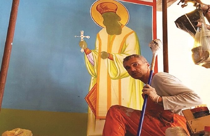 Freska Patrijarha u Leposaviću