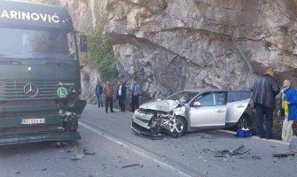 Udes kod Manastira Morača: Jedna osoba povrijeđena