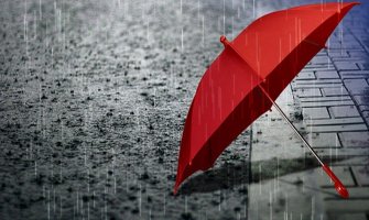 Danas oblačno, krajem dana kiša