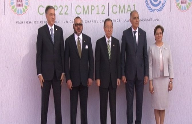 Vujanovića na Konferenciji u Marakašu dočekao kralj Maroka i Ban Ki-Mun