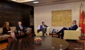 Đukanović na sastanku sa predstavnicima Atlantskog savjeta SAD