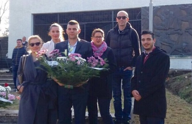 OSD Pljevlja polaganjem cvijeća obilježio Dan opštine