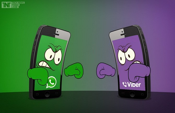 Koristite li više Vajber ili Whatsapp?