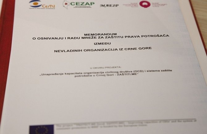 Formirana Mreža za zaštitu potrošača 