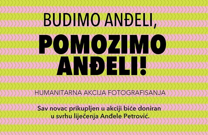 Humanitarna akcija 23.decembra u Kameliji:Budimo anđeli, pomozimo Anđeli!