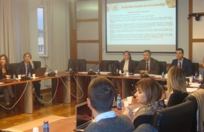 Poboljšati radne uslove za medije i doprinijeti unapređenju slobode izražavanja