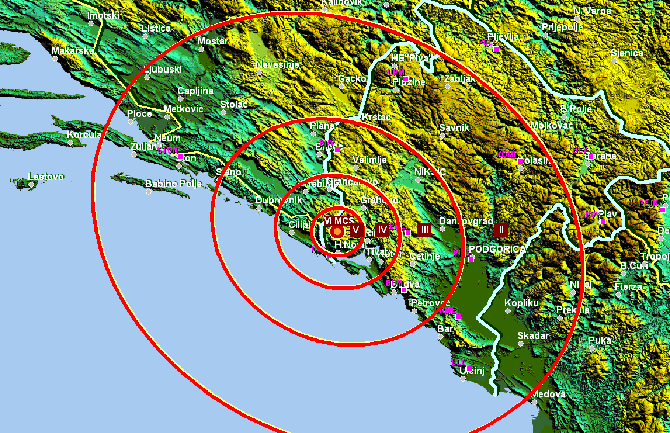 Zemljotres kod Herceg Novog, osjetio se u većem dijelu zemlje