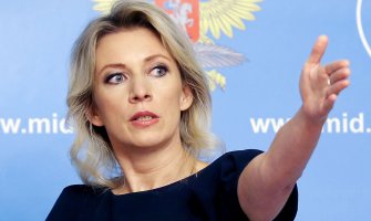 Marija Zaharova u jeleku: Dačiću, kad si uspio da mi uzmeš mjeru?(FOTO)