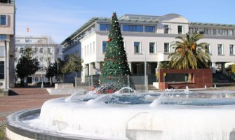 Podgorica: Fontane zamrznute, zaledila i Cijevna