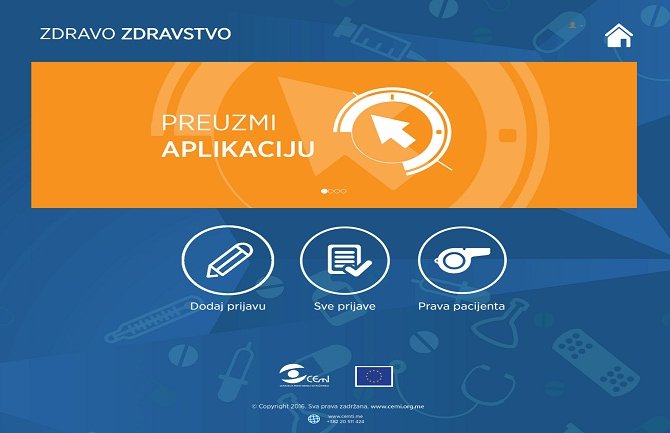 Prijavite kršenja prava pacijenata putem aplikacije 