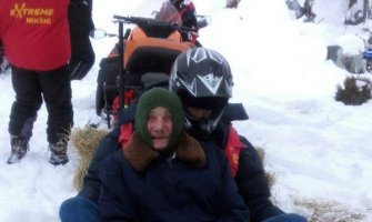 Nikšić: Spasili 92godišnjeg starca