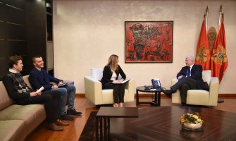 Saradnja Studentskog parlamenta UCG i Vlade ostaje na  visokom nivou