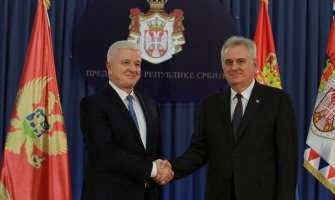 Srbija i Crna Gora jedna drugoj da budu podrška