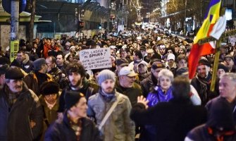 Protesti u Bukureštu i dalje traju